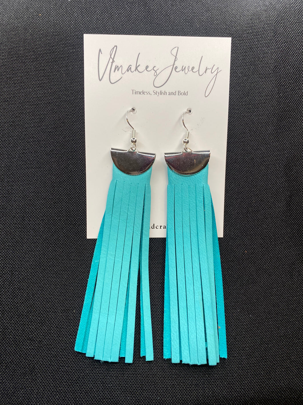 Turquoise Tassels