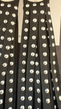 Load image into Gallery viewer, Black &amp; Silver Tassels (short)