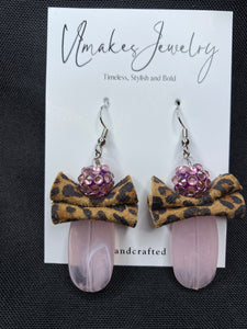 Pink & Leopard Bows