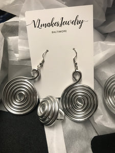 Ring and Earrings Set
